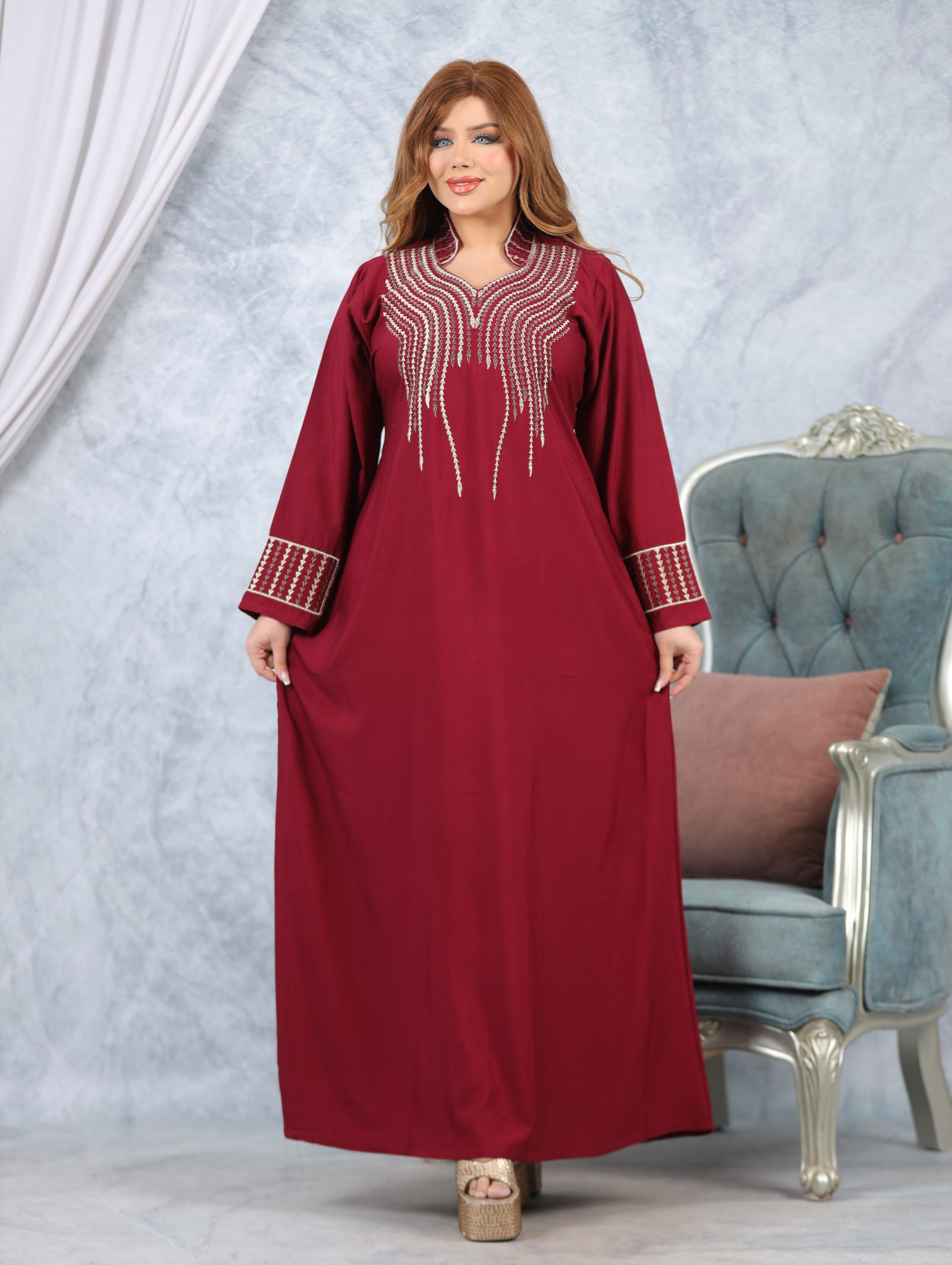 Red Abaya
