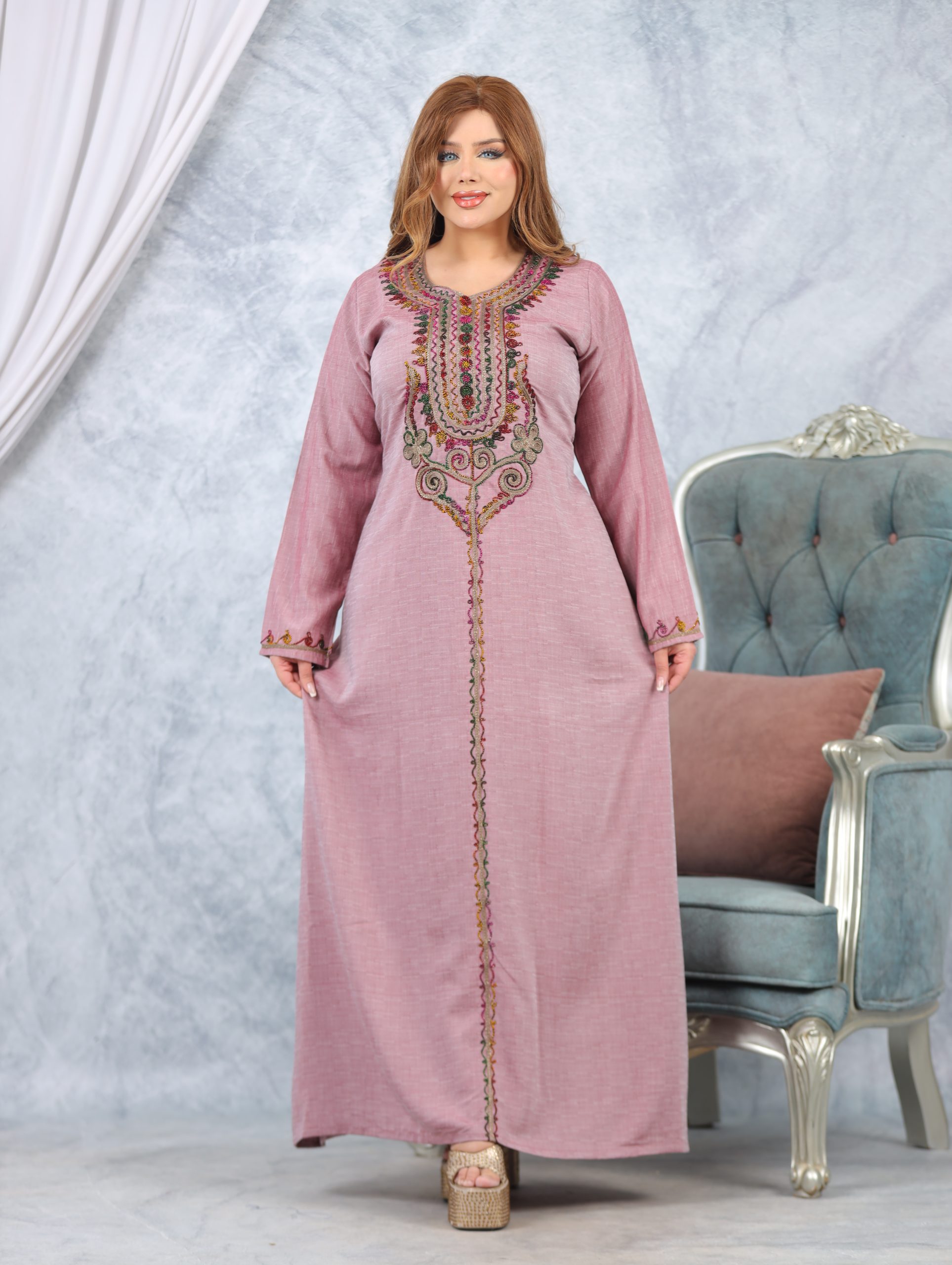 Purple Abaya - Image 2
