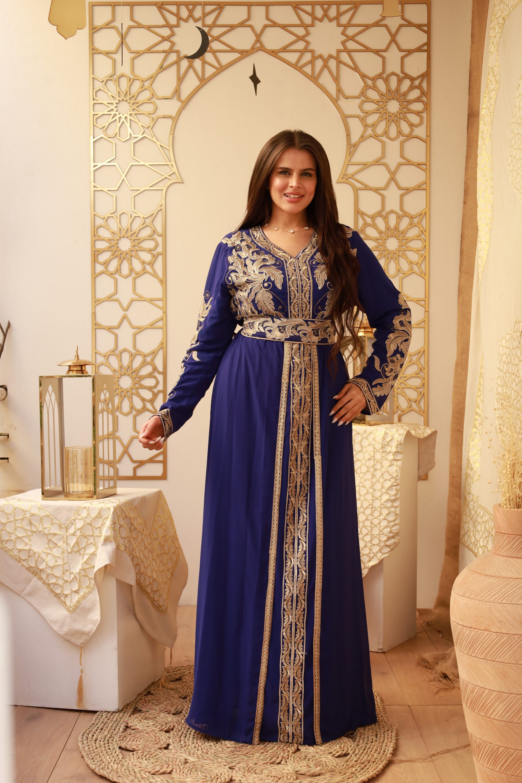 Blue Ramadan Abaya