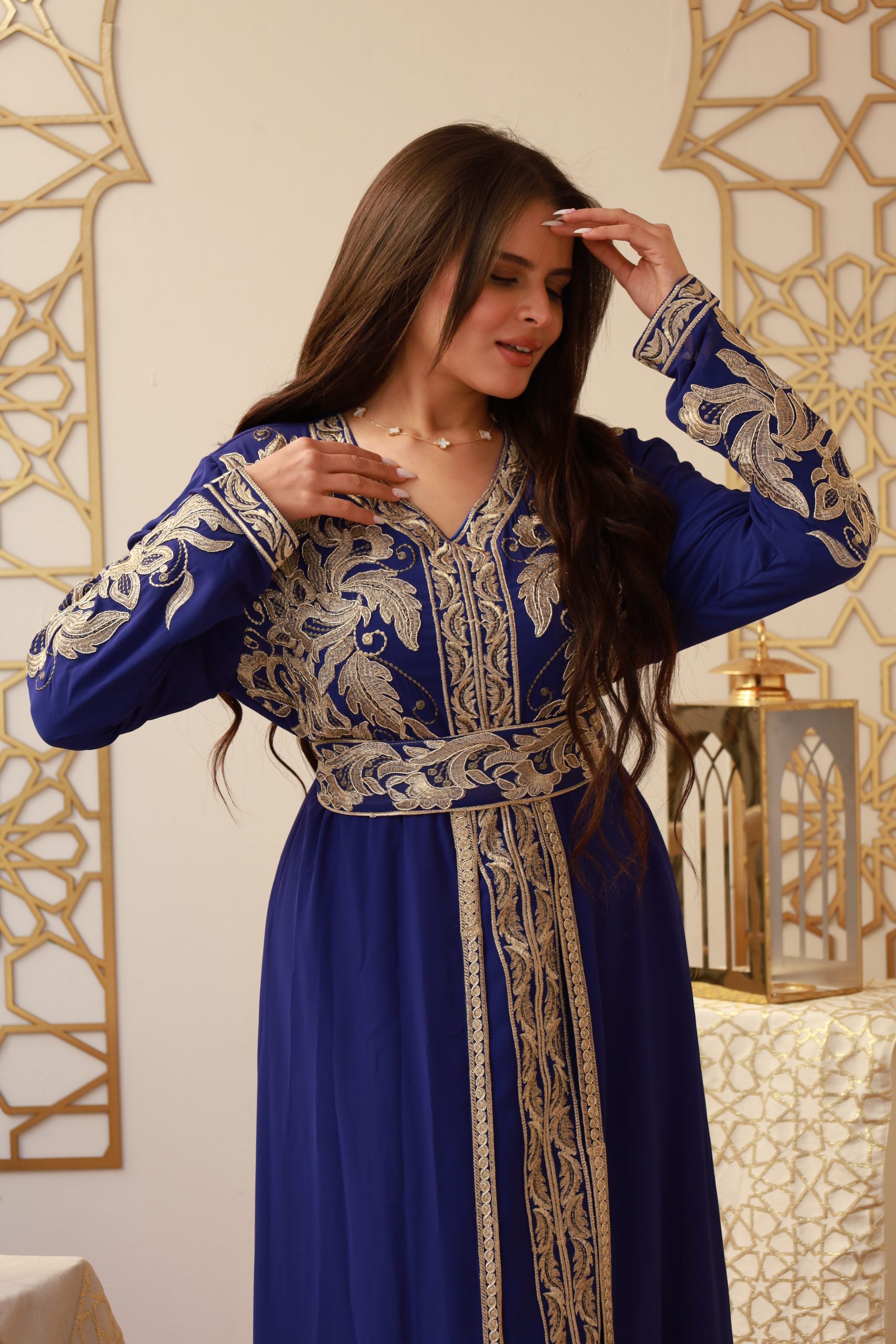 Blue Ramadan Abaya - Image 3
