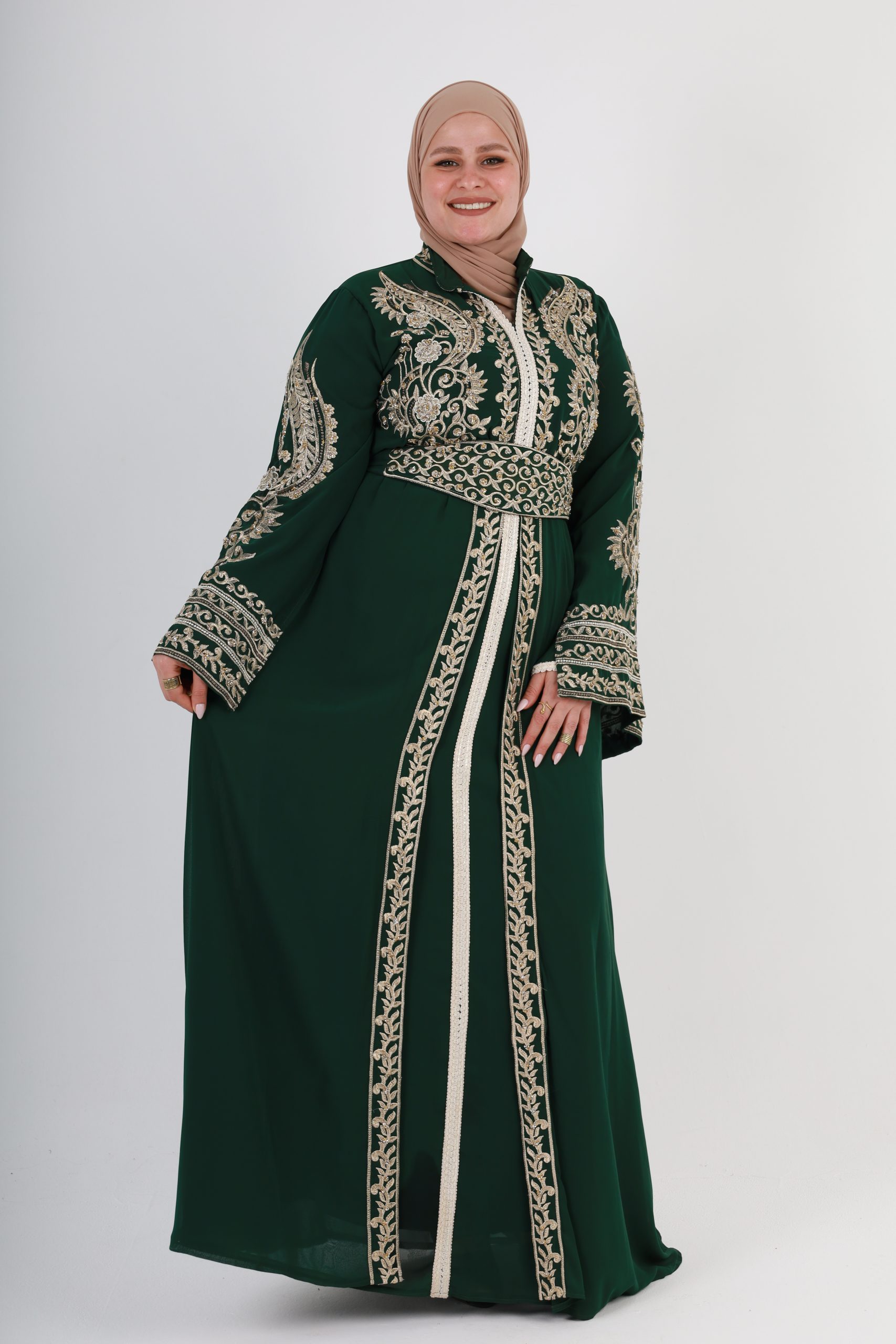 Green Ramadan Abaya - Image 2